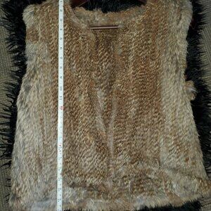 Beautiful Rabbit Fur Ladies Vest